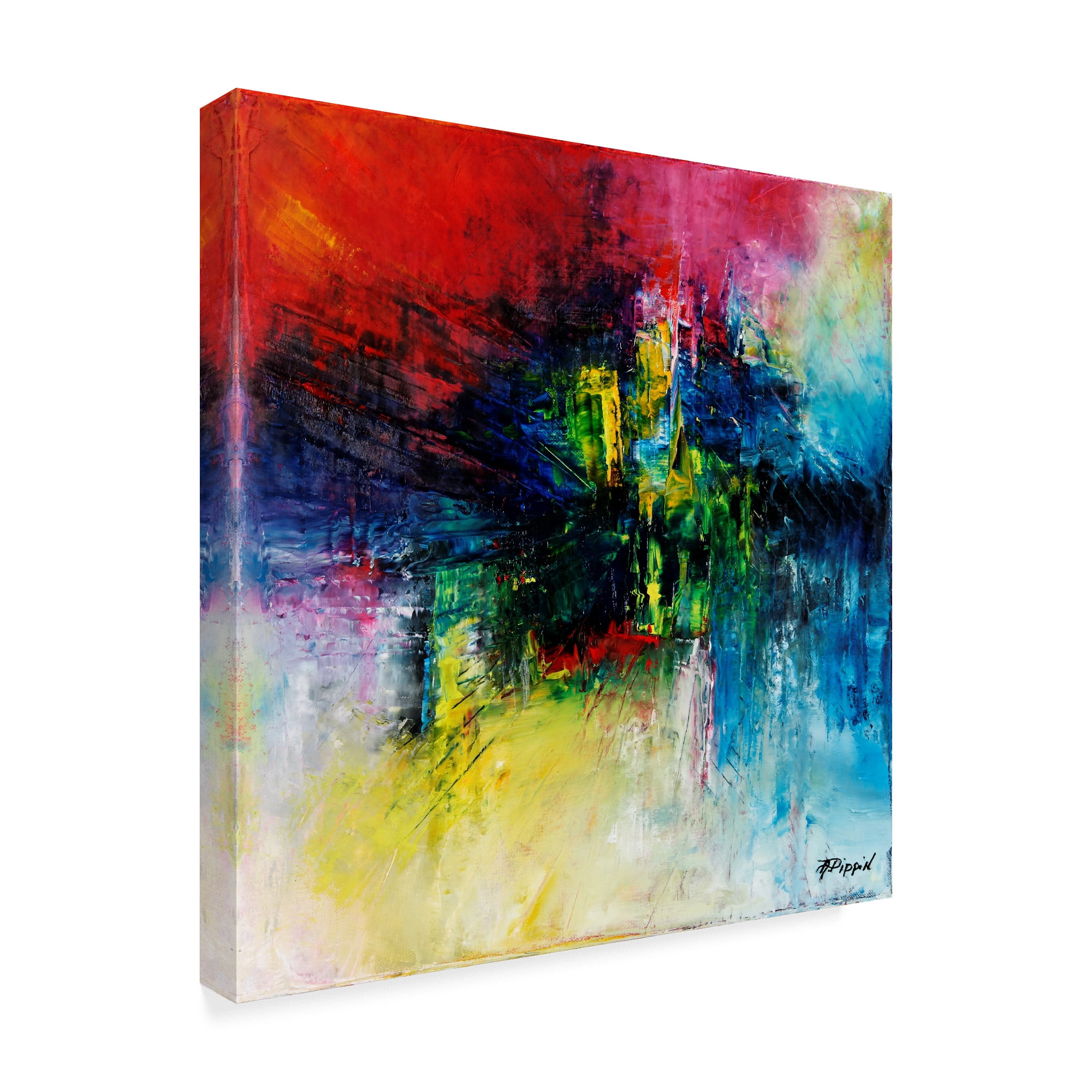 Trademark Fine Art 'Over There' Canvas Art by Aleta Pippin