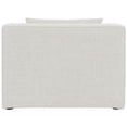 thumbnail image 3 of Meridian Furniture Cube Cream Durable Linen Modular Component, 3 of 3
