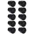 thumbnail image 2 of Miangastore Noise Reduction Trampoline Non-Slip Mat Black 10Pcs 4X3.8In, 2 of 8