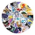 thumbnail image 1 of Pegatinas de PVC con 12 constelaciones de anime, 50 unidades, 5,5 a 8,5 cm, 1 of 3
