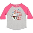 thumbnail image 3 of Inktastic Christmas Let It Snow Cute Snow Man with Snowflakes Boys or Girls Toddler T-Shirt, 3 of 5
