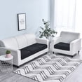 thumbnail image 6 of Opvise Sofa Cushion Thickened Design Anti-fade High Counts Stretch Couch Seat Slipcover Furniture Accessories Navy, 6 of 8
