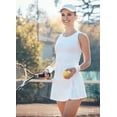 thumbnail image 5 of BALEAF Women's 15" Tennis Golf Skirt High Waisted Athletic Sports Casual Active Skorts with Shorts 3 Pockets White M, 5 of 5