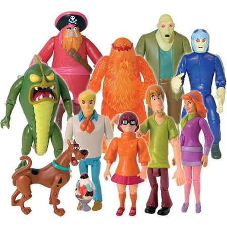 Scooby Doo Monster Set, 10-Figure Pack