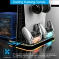 Vertical Cooling Stand Game Helmet Rack Controller Cooling Station