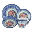 thumbnail image 5 of Ceramika Artystyczna Blue Rose Polish Pottery  Dinnerware (4 PC) Blueberry, 5 of 5