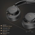 thumbnail image 4 of Audifonos Diadema Inalambrica ACTECK HYPE EPIC HP750 Microfono Integrado 3.5mm + BT Negro AC-940856 negro, 4 of 6