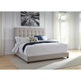 thumbnail image 2 of Signature Design by Ashley Contemporary Dolante Queen Upholstered Bed  Beige, 2 of 8