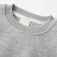 thumbnail image 5 of NAISIBABY Sweatshirt for Boys (2-10T), Long Sleeve Crewneck Pullover Cotton Kids Casual Fall Hoodie Gray 6T, 5 of 6