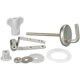 thumbnail image 2 of Toilet seat fixing, spare part for Fix Clip toilet seat with stainless steel fixing, Kit of 15 fixings for toilet seat, stainless steel, matt, 2 of 2
