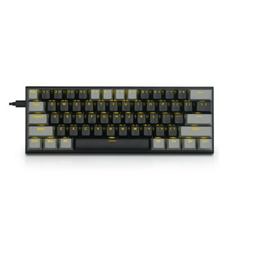 Redragon K630 Dragonborn 60% Wired RGB Gaming Keyboard, 61 Keys 