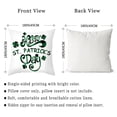thumbnail image 4 of Fundas de almohada para el Día de San Patricio, funda de cojín decorativa a cuadros de búfalo, algodón y lino Estilo4, 4 of 7