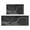 Marble Black (16), variant on Classic Elegance: Black White Marble Anti Fatigue Kitchen Mat Set 2 Piece, Non Skid,Absorbent Kitchen Floor Rug