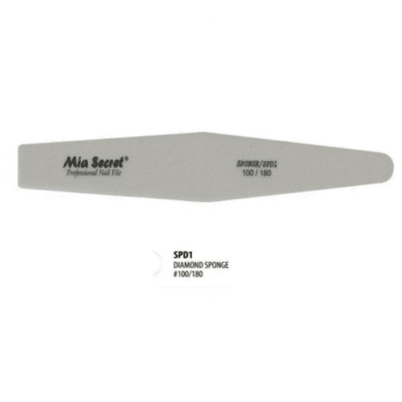 Mia Secret - NAIL FILE - SPONGE DIAMOND #100/180 (SPD1)