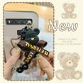 thumbnail image 4 of LYM-Phone Case For TCL 10 5G UW, soft case Waterproof Simplicity Skin-friendly feel Cartoon Black pearl pendant Back Cover Dirt-resistant silicone protective case Anti-knock cute, 4 of 9