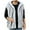 Gray, variant on ZCFZJW Faux Fuzzy Vest Men Winter Warm Sleeveless Open Front Cardigan Sherpa Fleece Jacket Stand Collar Jacket Thermal Vest Casual Winter Jacket Black S