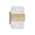 thumbnail image 1 of CWI Lighting Applique Murale LED avec Finition Feuille d'Or, 1 of 3