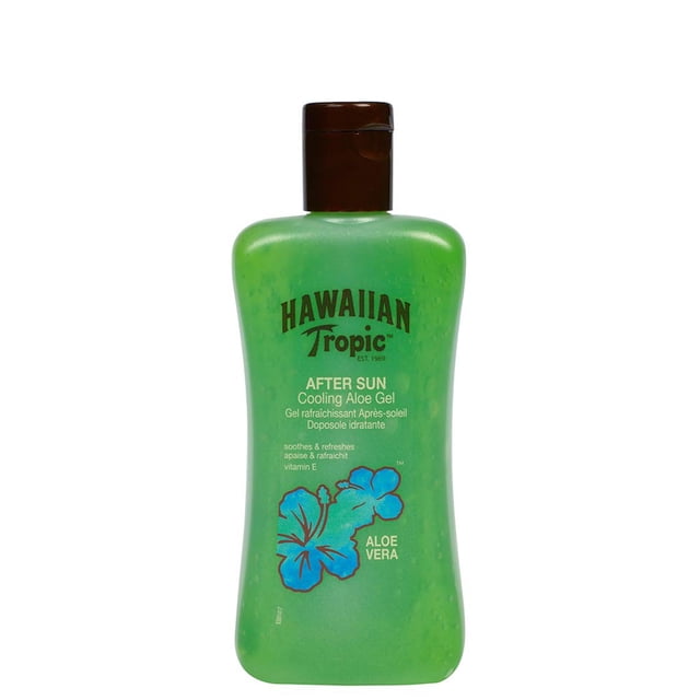 Gel refrescante Hawaiian Tropic para después del sol, 200 ml, con vitamina E