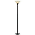 thumbnail image 7 of 71" Bronze Torchiere Floor Lamp With Beige Frosted Glass Dome Shade, 7 of 7