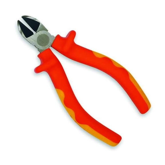 Westward 5-1/4" Insulated Diagonal Cutters, Flush Cut 3WY52