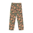 thumbnail image 4 of Kdxio Squirrel And Nuts Print Men's Sleep Pajama Pant Lounge Pants with Pockets, 4 of 8