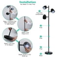 Tree Floor Lamp with 3 Color, iMounTEK Standing light Lamps for Living