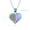 Multicolor, variant on Personlized Always on My Mind Forever in My Heart - Crystal Angel Wing Heart Stainless Steel Urn Pendant for Cremation Ashes of Loved One