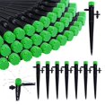 thumbnail image 1 of 60 Pieces 360 Degree Adjustable Irrigation Drippers with Barbed Connector for 4/7 MM Tube, Water Flow Irrigation System, 1 of 8