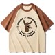 thumbnail image 1 of Camiseta de cabra que grita, camiseta de manga japonesa para mujer, ropa de calle, camiseta de manga harajuku para mujer, ropa de cómic, 1 of 4
