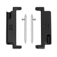 thumbnail image 2 of Adaptador De Correa De Reloj De 20 A 22 Mm 1 Par De Conectores De Correa De Reloj De Metal Con Barras De Resorte Para Correas De Reloj De 20 Mm A 22 Mm Reemplazo Universal, 2 of 7