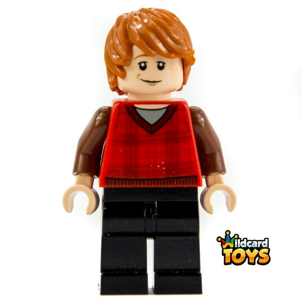 LEGO Harry Potter: Ron Weasley, Tartan Vest, Black Legs Minifigure - Walmart.com - Walmart.com