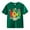 Green, variant on YunPes Kids Girls Boys T Shirts 100 Day Anniversary Teacher Student Summer Clothes Pullovers 100th Day of School Celebration Tops