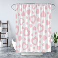 thumbnail image 4 of Valentine''s Day Shower Curtain Romantic Pink Heart Sweet Love Sweetheart Wedding Lover Modern Bath Curtain with Hooks, 4 of 6