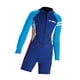 thumbnail image 1 of Traje de neopreno de 2,5 mm para niños y niñas, traje de baño térmico con cremallera para niños Talla XL Azul, 1 of 7