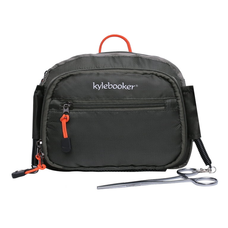 Kylebooker Fly Fishing Chest Pack Tackle Storage Hip Pack River