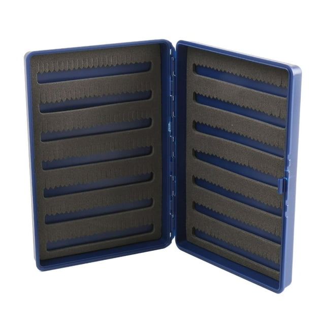 Caja con almacenamiento de ganchos de Azul shamjiam Caja de aparejos de pesca