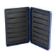 thumbnail image 1 of Caja de pesca con mosca de doble cara, caja de aparejos de pesca con señuelos y anzuelos, organizador portátil Azul, 1 of 7