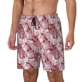 thumbnail image 2 of Balery Orchids Flowers Mens Swim Trunks Swim Shorts for Men Quick Dry Inseam Beach Shorts with Compression Liner Pocket-Large, 2 of 9