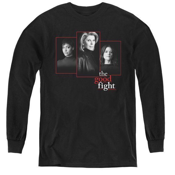 The Good Fight The Good Fight Cast Youth Long Sleeve T-Shirt Black