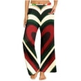thumbnail image 2 of Valentines Day Pajama Pants For Women Trendy Heart Printed Loose Pants Wide Leg Comfy Soft Plus Size Sleeping Pants Multicolor M, 2 of 6