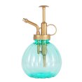 thumbnail image 2 of SPRING PARK Watering Spray Bottle, Tall Vintage Style Spritzer Bronze Plastic Top Pump One Hand Watering Can Glass Spary Bottle Plant Mister Glass Watering Can Indoor, 2 of 7