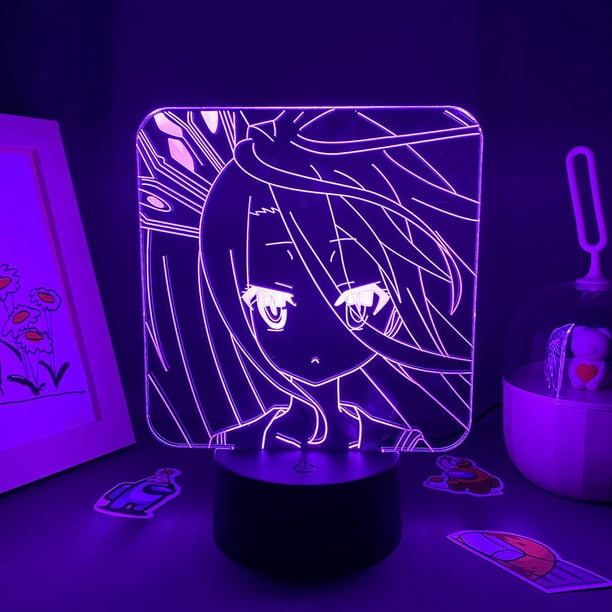Anime 3D Night Light Re:La vida en un mundo diferente desde cero