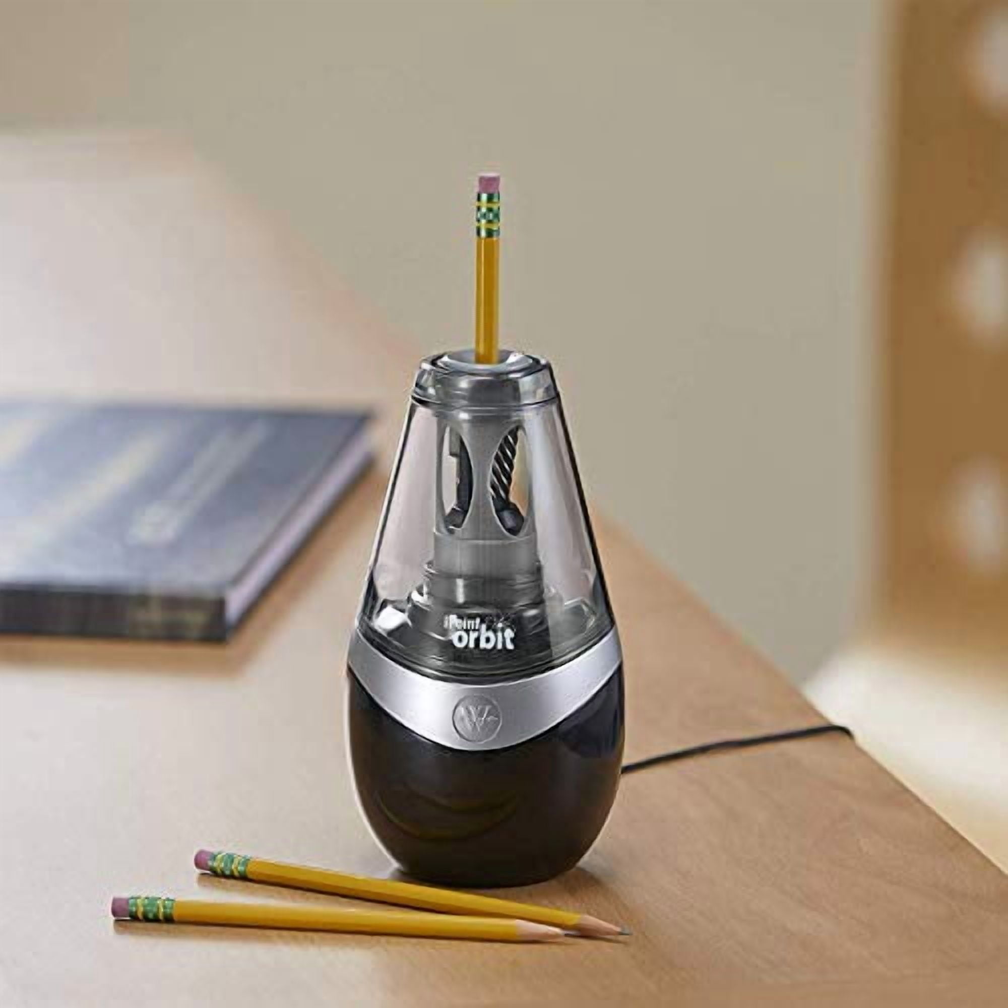 Westcott iPoint Orbit Electric Pencil Sharpener-Black