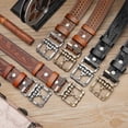 thumbnail image 5 of Men's Genuine Leather Belt, Classic Western Cowboy Dress Belts, Heavy Duty Buckle Jeans Casual Handmade Belt, 5 of 5