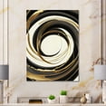 thumbnail image 2 of Designart Gold Glamour Circle IV Canvas Wall Art, 2 of 5