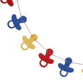 thumbnail image 4 of Bebé Chupete Bunting Banner Baby Shower De Bautizo Decoración Colgante Multi Macarena Baby Shower Bunting Banner, 4 of 8