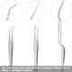 thumbnail image 2 of 6 Pinzas de Cocina de Acero Inoxidable para Chef, Cucharas de Dibujo, Espátulas para Estilismo ., 2 of 5