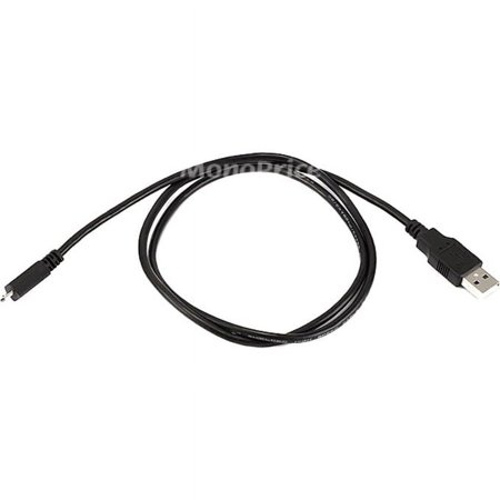 UPC: 0844660048671 | Monoprice USB 2.0 Cable 3 ft.L Black 4867
