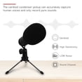 thumbnail image 5 of FUTUREORYY Professional USB Condenser Microphone for Video Conference and Pc Recording Black, 5 of 5