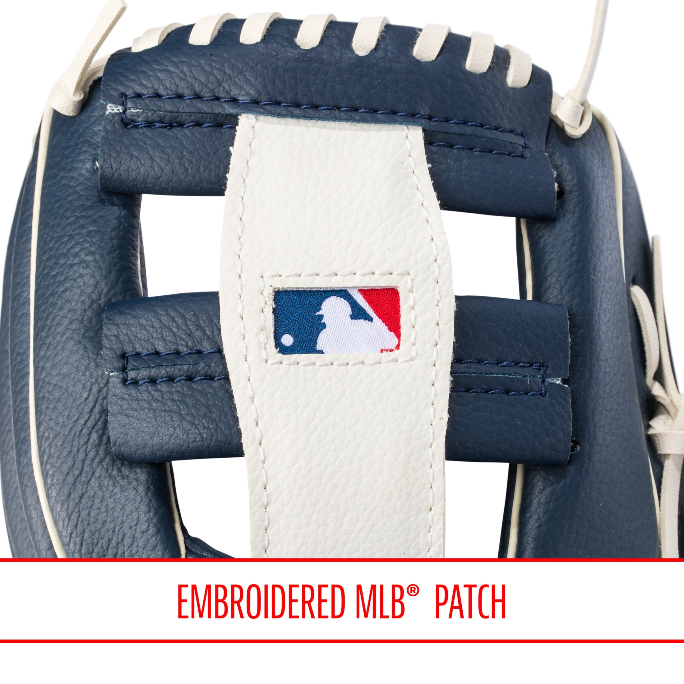 Franklin Sports MLB New York Yankees Youth Teeball Glove + Ball Set, 9.5 in